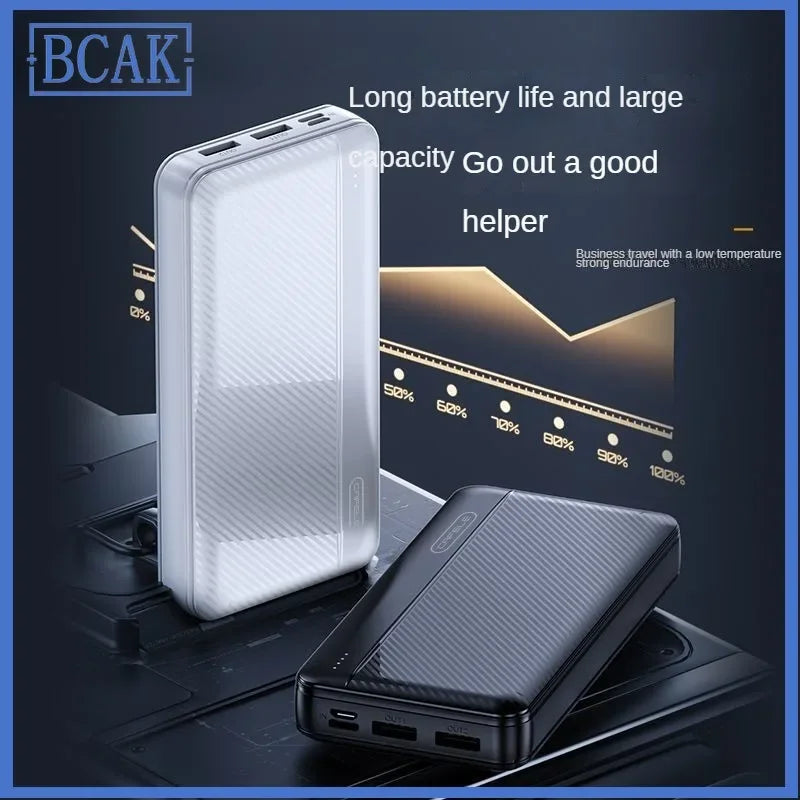 BCAK Power Bank - Large Capacity 10000mAh / 20000mAh Fast Charging