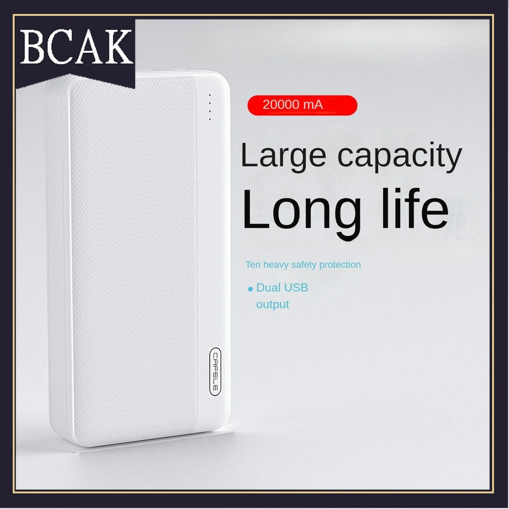 BCAK Power Bank - Large Capacity 10000mAh / 20000mAh Fast Charging for iPhone