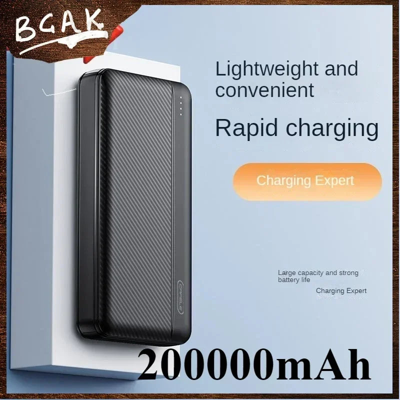 BCAK Power Bank - New Style Large Capacity 10000mAh / 20000mAh Fast Charging