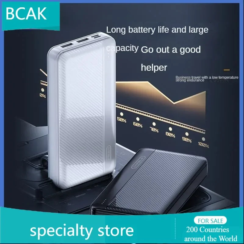 BCAK Power Bank - Universal Large Capacity 10000mAh / 20000mAh Fast Charging
