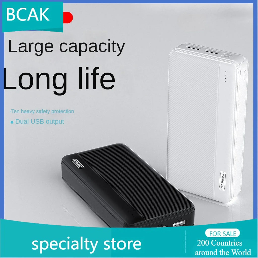 BCAK Power Bank - Universal Large Capacity 10000mAh / 20000mAh Fast Charging