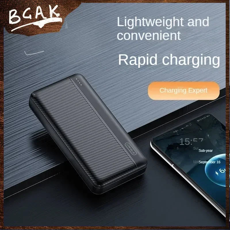 BCAK Power Bank - New Style Large Capacity 10000mAh / 20000mAh Fast Charging