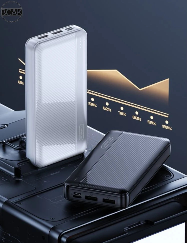 BCAK Power Bank - Large Capacity New Style 10000mAh / 20000mAh Fast Charging
